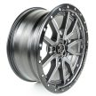 Alumínium felni 20x9 ET20 5x127 D680 Rebel 5 Anthracite Gun Metal/Black Ring Fuel