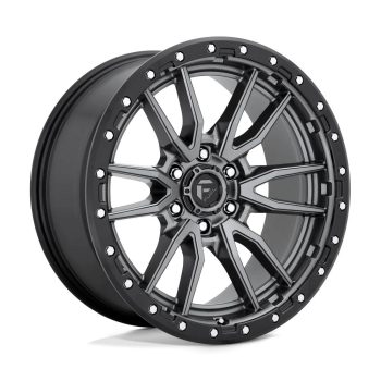   Alumínium felni 20x9 ET20 6x135 D680 Rebel Matte GUN Metal Black Bead Ring Fuel