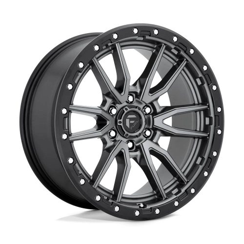 Alumínium felni 20x9 ET20 6x135 D680 Rebel Matte GUN Metal Black Bead Ring Fuel