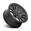 Alumínium felni 20x9 ET20 6x135 D680 Rebel Matte GUN Metal Black Bead Ring Fuel