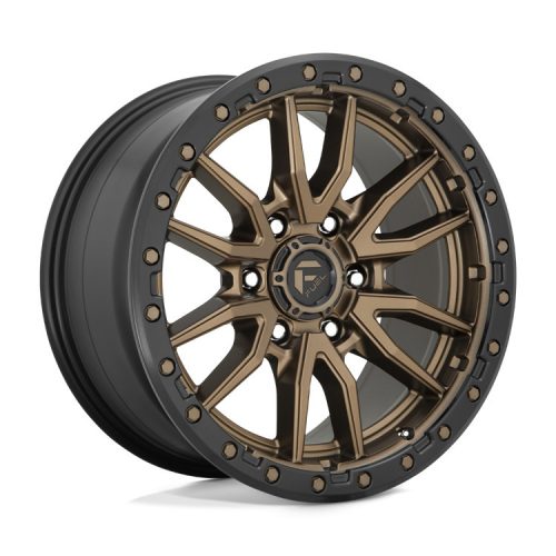 Alumínium felni 18x9 ET-12 6x139.7 D681 Rebel Matte Bronze Black Bead Ring Fuel