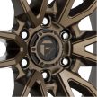 Alumínium felni 20x10 ET-18 6x135 D681 Rebel 6 Matte Bronze Black Bead Ring Fuel
