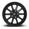 Alumínium felni 17x9 ET1 5x127 D689 Torque Matte Black Fuel