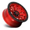   Alumínium felni 18x9 ET20 6x139,7 D695 Covert Candy RED Black Bead Ring Fuel