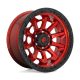 Alumínium felni 18x9 ET1 6x135 D695 Covert Candy RED Black Bead Ring Fuel