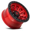 Alumínium felni 20x9 ET1 5x127 D695 Covert Candy Red/Black Ring Fuel