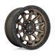 Alumínium felni 15x8 ET-19 6x139.7 D696 Covert Matte Bronze Black Bead Ring Fuel