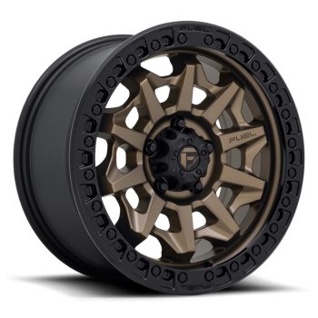   Alumínium felni 16x8 ET1 6x139,7 D696 Covert Matte Bronze Black Bead Ring Fuel