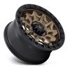   Alumínium felni 18x9 ET1 5x127 D696 Covert Matte Bronze Black Bead Ring Fuel
