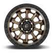 Alumínium felni 20x10 ET-18 8x165.1 D696 Covert Matte Bronze Black Bead Ring Fuel