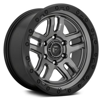   Alumínium felni 17x9 ET-12 5x127 D701 Ammo Matte Gunmetal/Black Bead Ring Fuel