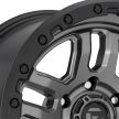 Alumínium felni 17x9 ET-12 5x127 D701 Ammo Matte Gunmetal/Black Bead Ring Fuel