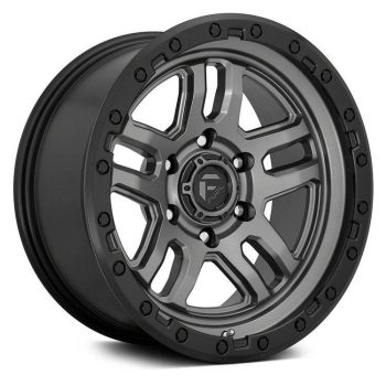   Alumínium felni 18x9 ET20 5x127 D701 Ammo Matte Gun Metal/Black Bead Ring Fuel
