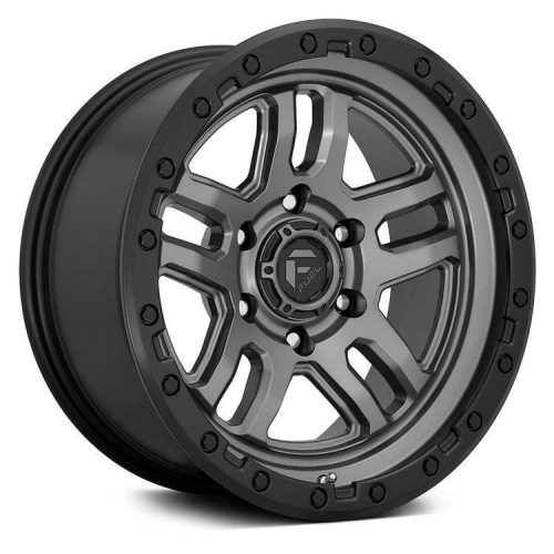 Alumínium felni 18x9 ET20 5x127 D701 Ammo Matte Gun Metal/Black Bead Ring Fuel