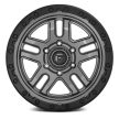 Alumínium felni 18x9 ET20 5x127 D701 Ammo Matte Gun Metal/Black Bead Ring Fuel