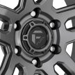 Alumínium felni 18x9 ET20 5x127 D701 Ammo Matte Gun Metal/Black Bead Ring Fuel