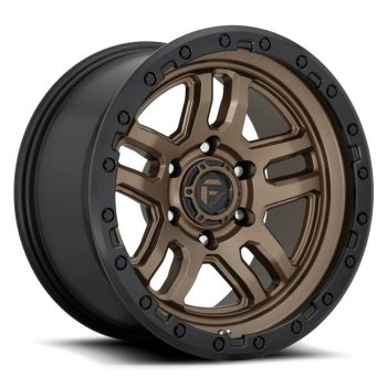   Alumínium felni 17x9 ET-12 5x127 D702 Ammo Matte Bronze Black Bead Ring Fuel