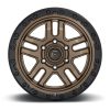   Alumínium felni 17x9 ET-12 5x127 D702 Ammo Matte Bronze Black Bead Ring Fuel