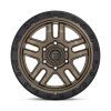   Alumínium felni 20x9 ET1 6x139.7 D702 Ammo Matte Bronze Black Bead Ring Fuel
