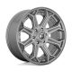 Alumínium felni 20x9 ET20 6x135 D705 Siege Brushed GUN Metal Tinted Clear Fuel