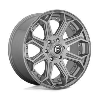   Alumínium felni 22x10 ET-18 6x139,7 D705 Siege Brushed GUN Metal Tinted Clear Fuel