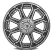 Alumínium felni 22x12 ET-44 6x139,7 D705 Siege Brushed Gun Metal Tinted Clear Fuel