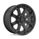 Alumínium felni 20x9 ET1 6x139,7 D706 Siege Matte Black Fuel