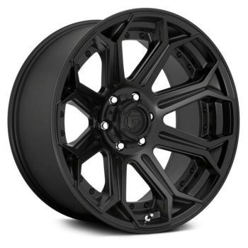   Alumínium felni 22x10 ET-18 6x139,7 D706 Siege Matte Black Fuel