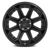   Alumínium felni 22x10 ET-18 6x139,7 D706 Siege Matte Black Fuel