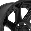 Alumínium felni 22x10 ET-18 6x139,7 D706 Siege Matte Black Fuel