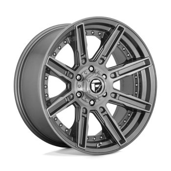   Alumínium felni 20x10 ET-18 6x139,7 D710 Rogue Platinum Brushed GUN Metal Tinted Clear Fuel