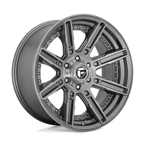 Alumínium felni 20x10 ET-18 6x139,7 D710 Rogue Platinum Brushed GUN Metal Tinted Clear Fuel