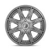   Alumínium felni 20x10 ET-18 6x135 D710 Rogue Platinum Brushed GUN Metal Tinted Clear Fuel