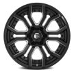 Alumínium felni 20x9 ET1 5x127/5x139.7 D711 Rage Gloss Black Milled Fuel