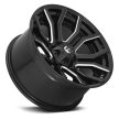 Alumínium felni 20x9 ET1 5x127/5x139.7 D711 Rage Gloss Black Milled Fuel