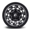   Alumínium felni 15x8 ET-19 5x114.3 D716 Covert Matte GUN Metal Black Bead Ring Fuel