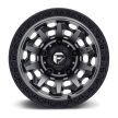 Alumínium felni 15x8 ET-19 5x139.7 D716 Covert Matte GUN Metal Black Bead Ring Fuel