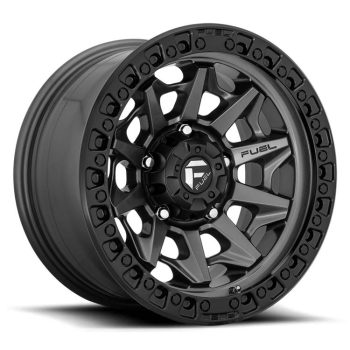   Alumínium felni 20x9 ET20 5x139.7 D716 Covert Matte GUN Metal Black Bead Ring Fuel