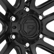 Alumínium felni 20x9 ET1 6x139,7 D718 Heater Matte Black Fuel