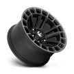 Alumínium felni 20x10 ET-18 6x139,7 D720 Heater Matte Black Double Dark Tint Machined Fuel
