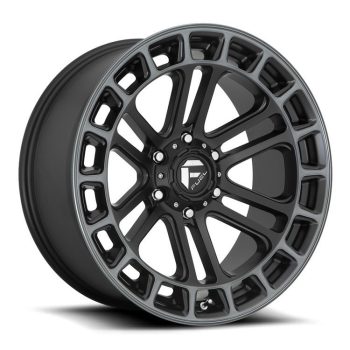   Alumínium felni 20x9 ET1 6x139,7 D720 Heater Matte Black/Double Dark Tint Machined Fuel