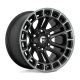 Alumínium felni 20x9 ET1 6x135 D720 Heater Matte Black Double Dark Tint Machined Fuel