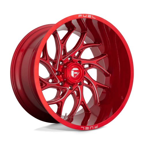 Alumínium felni 22x10 ET-18 6x139,7 D742 Runner Candy RED Milled Fuel