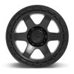 Alumínium felni 17x9 ET1 6x139,7 D750 Block Matte Black/Black Ring Fuel