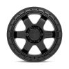   Alumínium felni 18x9 ET1 5x127 D750 Block Matte Black W/ Black Ring Fuel