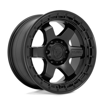   Alumínium felni 18x9 ET20 5x127 D750 Block Matte Black W/ Black Ring Fuel