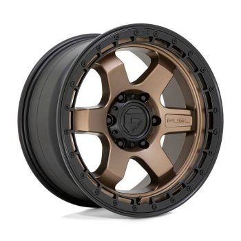   Alumínium felni 18x9 ET-12 5x127 D751 Block Matte Bronze W/ Black Ring Fuel