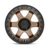   Alumínium felni 18x9 ET-12 6x139,7 D751 Block Matte Bronze W/ Black Ring Fuel