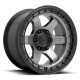 Alumínium felni 17x9 ET1 6x114.3 D752 Block Matte Gunmetal/Black Ring Fuel