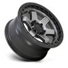   Alumínium felni 18x9 ET20 5x127 D752 Block Matte Gunmetal W/ Black Ring Fuel